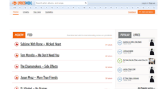 Desktop Screenshot of lyricsmode.com